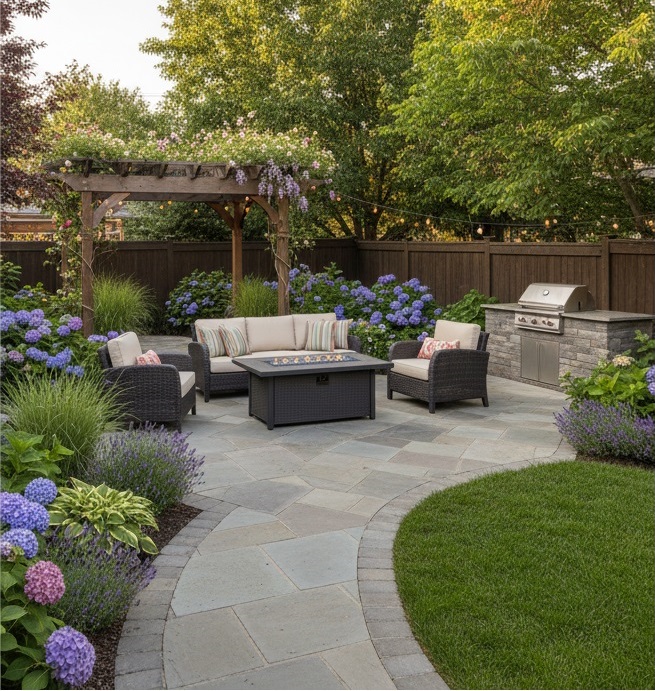 Before landscaping