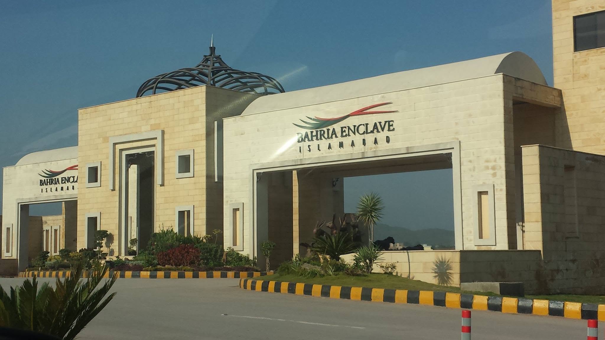 Bahria Enclave landscaping project